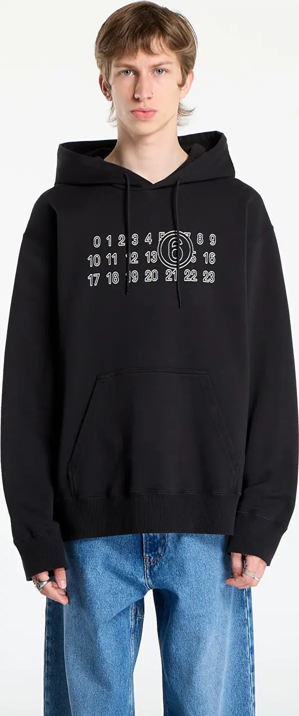 MM6 Mikina MM6 Sweatshirt Black XXL