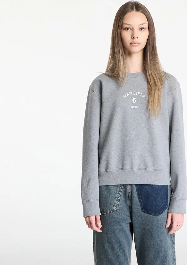 MM6 Mikina MM6 Sweatshirt Grey Melange L