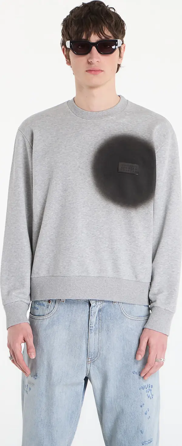 MM6 Mikina MM6 Sweatshirt Light Grey L