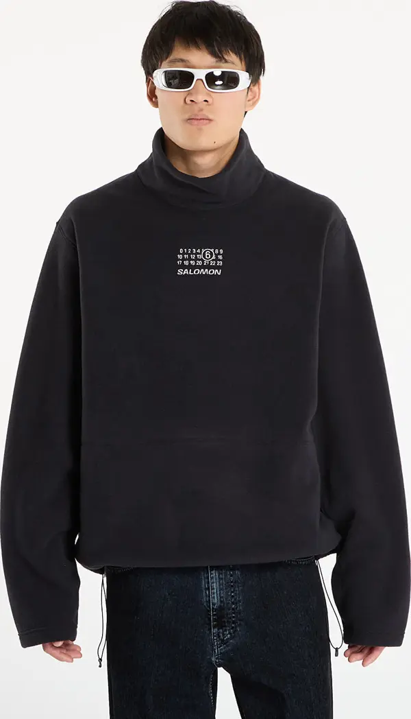 MM6 Mikina MM6 x Salomon Men's Rtw Avp Long-Sleeved Top Washed Black XXL