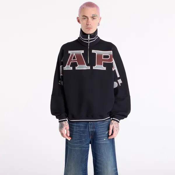 Napapijri Mikina Napapijri x PDF French Terry Sweatshirt Black L