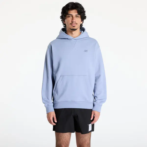 New Balance Mikina New Balance Athletics French Terry Crew Hoodie Dusk Shower XL