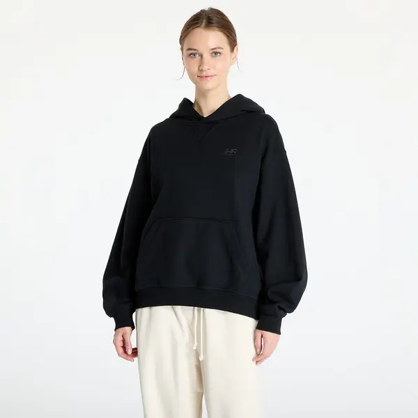 New Balance Mikina New Balance Athletics French Terry Hoodie Black M