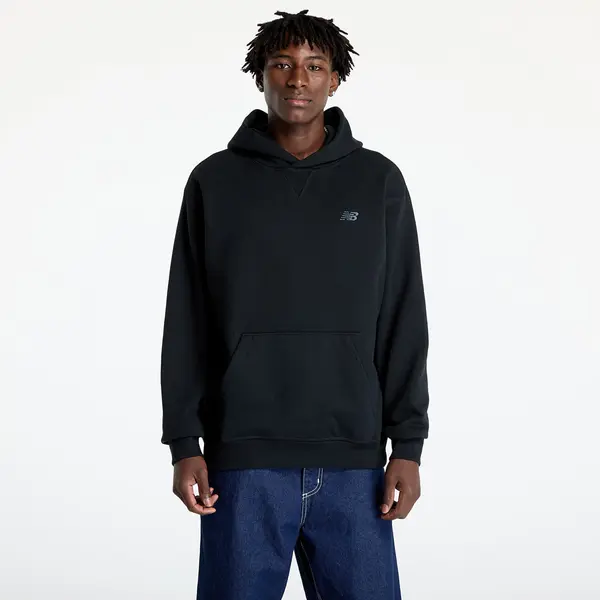 New Balance Mikina New Balance Athletics French Terry Hoodie Black XL