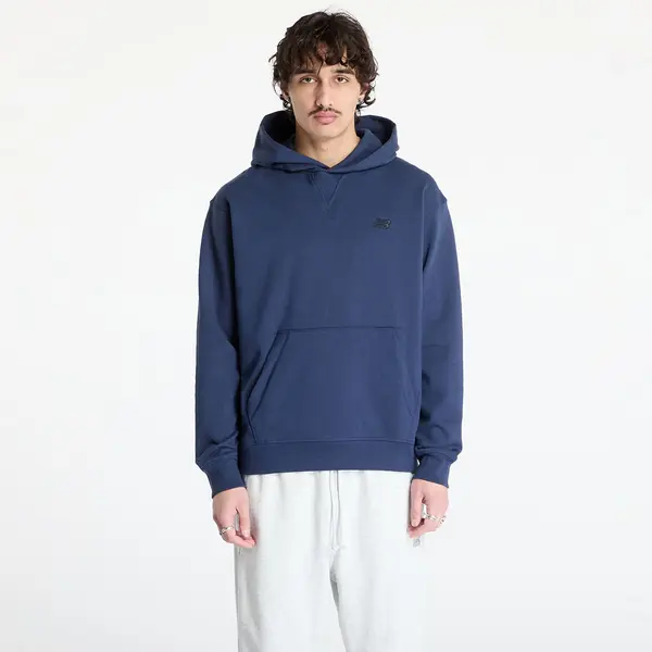 New Balance Mikina New Balance Athletics French Terry Hoodie Blue XL