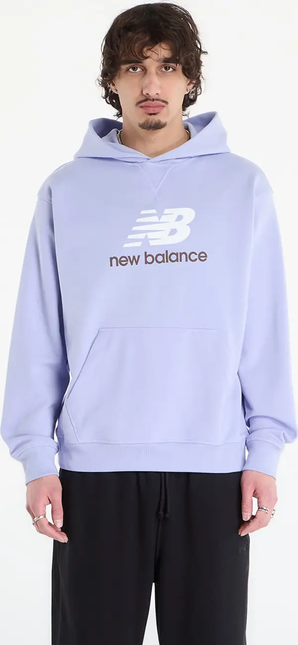 New Balance Mikina New Balance Athletics French Terry Logo Hoodie Daybreak XL