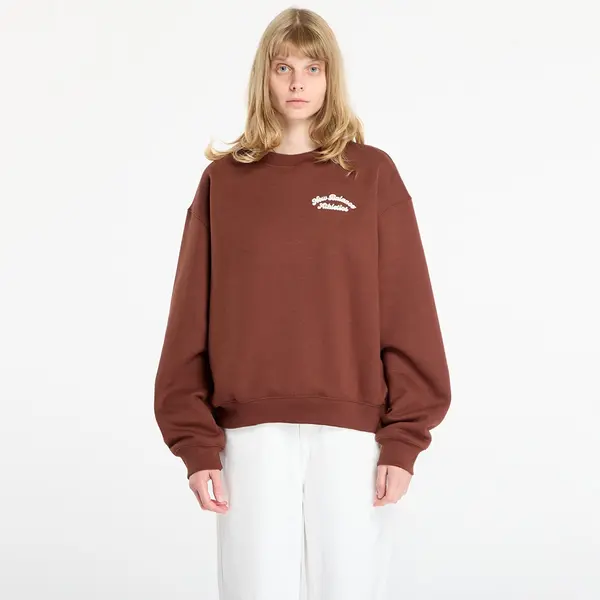New Balance Mikina New Balance Linear Heritage Fleece Crew Rich Oak L