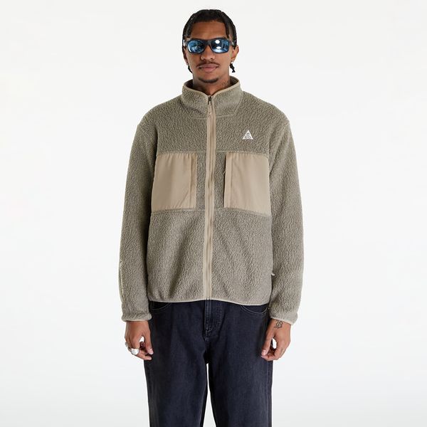 Nike Mikina Nike ACG "Arctic Wolf" Men's Full-Zip Top Khaki/ Light Iron Ore/ Summit White L