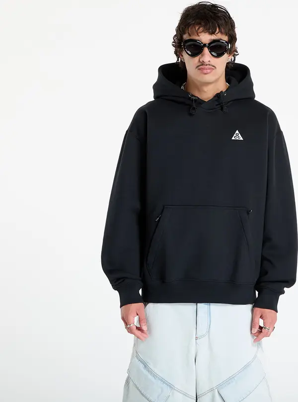 Nike Mikina Nike ACG Therma-FIT Fleece Pullover Hoodie Black/ Anthracite/ Summit White XL