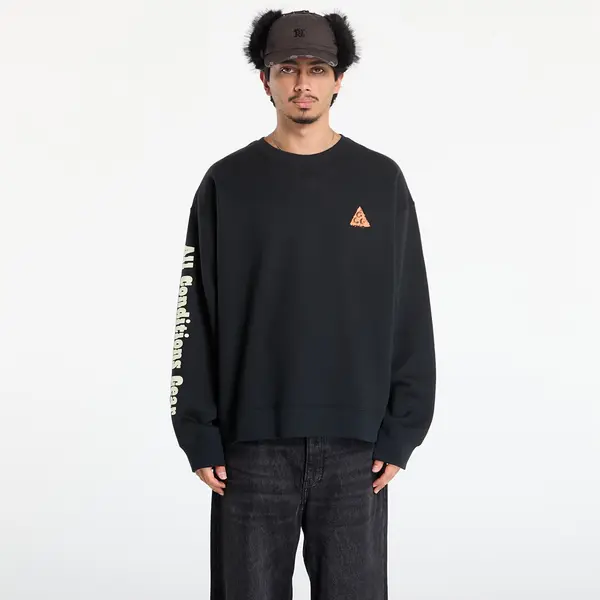 Nike Mikina Nike ACG "Tuff Fleece" Crew-Neck Black M