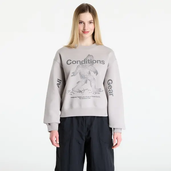 Nike Mikina Nike ACG "Tuff Fleece" Women's Therma-FIT Crew-Neck Sweatshirt College Grey/ Anthracite/ Summit White S