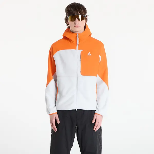 Nike Mikina Nike ACG "Wolf Tree" Plus Full-Zip Hooded Mid Layer Safety Orange/ Photon Dust/ Summit White L