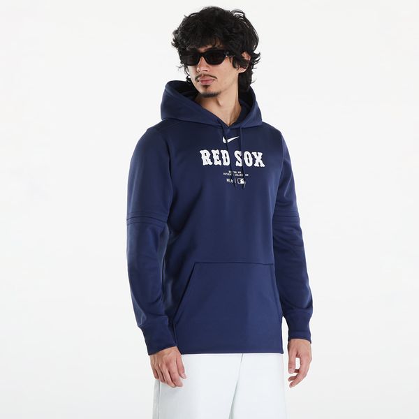 Nike Mikina Nike Men's AC TF Hoodie PO Boston Red Sox Midnight Navy/ Midnight Navy XL