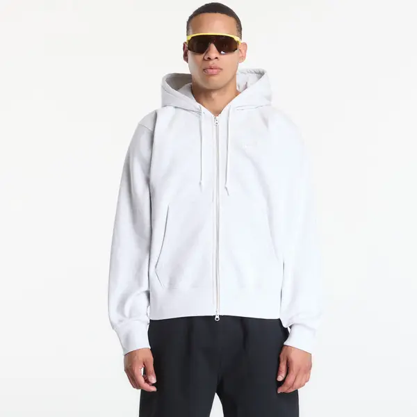 Nike Mikina Nike Men's Fleece Full-Zip Hoodie Birch Heather XL