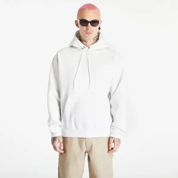 Nike Mikina Nike Solo Swoosh Men's Fleece Pullover Hoodie Birch Heather/ White XS