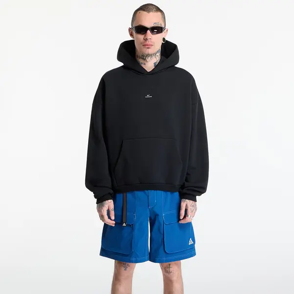 Nike Mikina Nike Standard Issue Men's Therma-FIT Brushed Basketball Pullover Hoodie Black/ Pale Ivory L