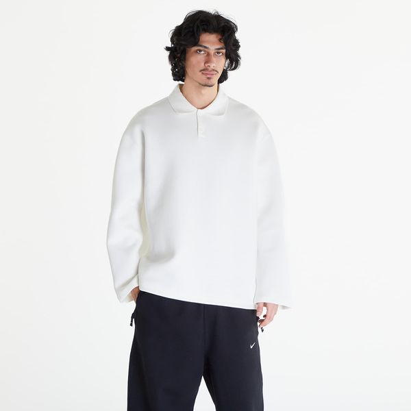 Nike Mikina Nike Tech Fleece Reimagined Polo Sweatshirt Sail L