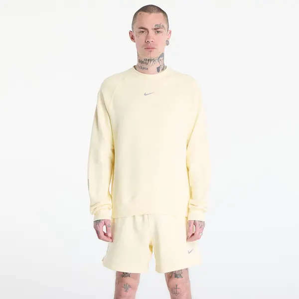 Nike Mikina Nike x NOCTA Men's Fleece CS Crew Alabaster/ Stealth XL