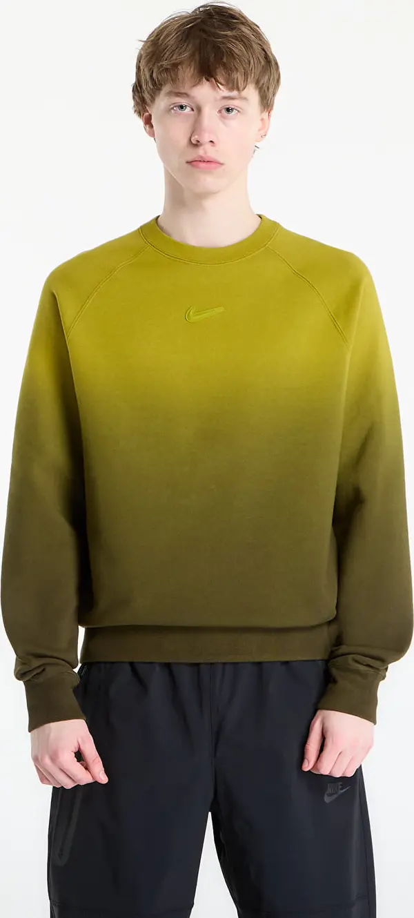 Nike Mikina Nike x NOCTA Men's Fleece CS Crew Moss/ Medium Olive/ Moss XL