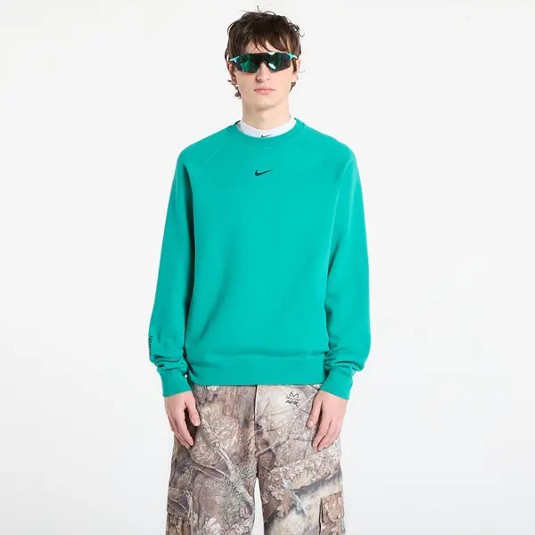Nike Mikina Nike x NOCTA Men's Fleece CS Crew Neptune Green/ Black M