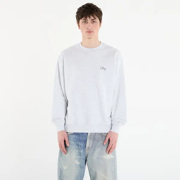 OBEY Clothing Mikina OBEY Paper Rose Heather Grey M