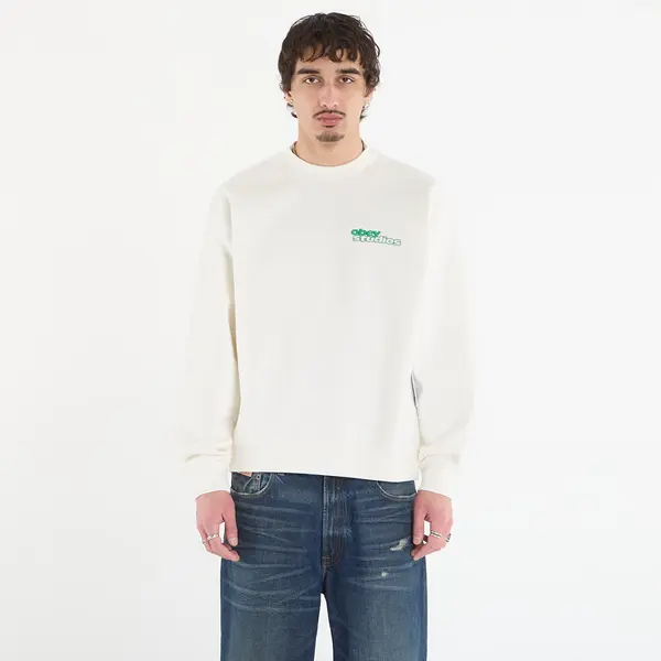 OBEY Clothing Mikina OBEY Tonic Crew Off White M