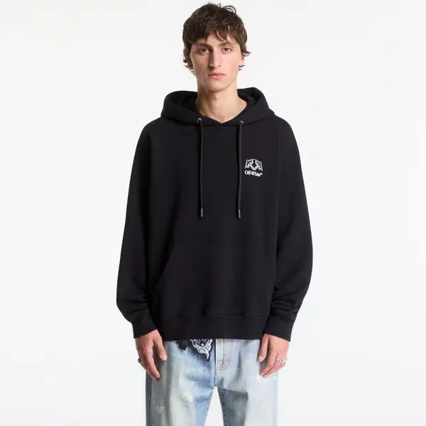 Off-White Mikina Off-White Offline Half Arrow Skate Hoodie UNISEX Black XL
