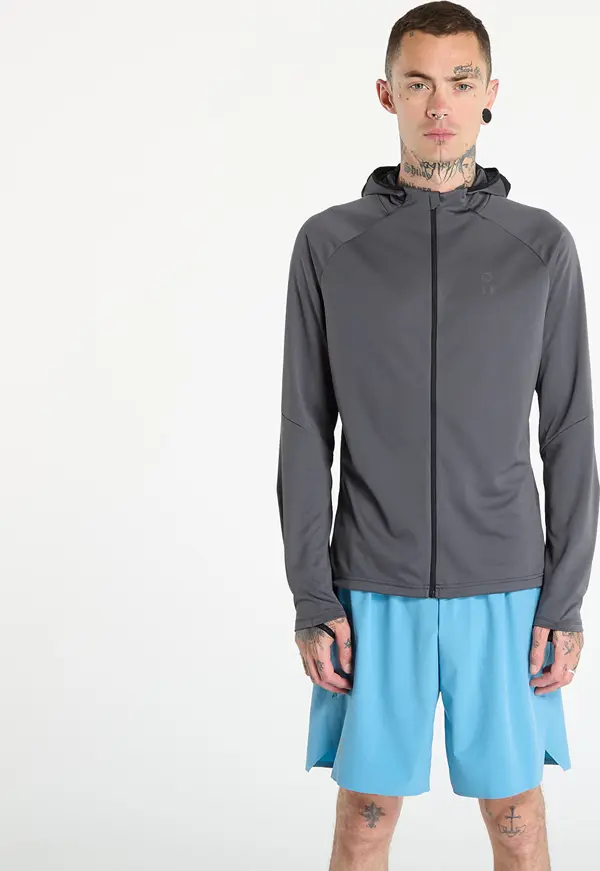 On Mikina On Climate Zip Hoodie Grey M