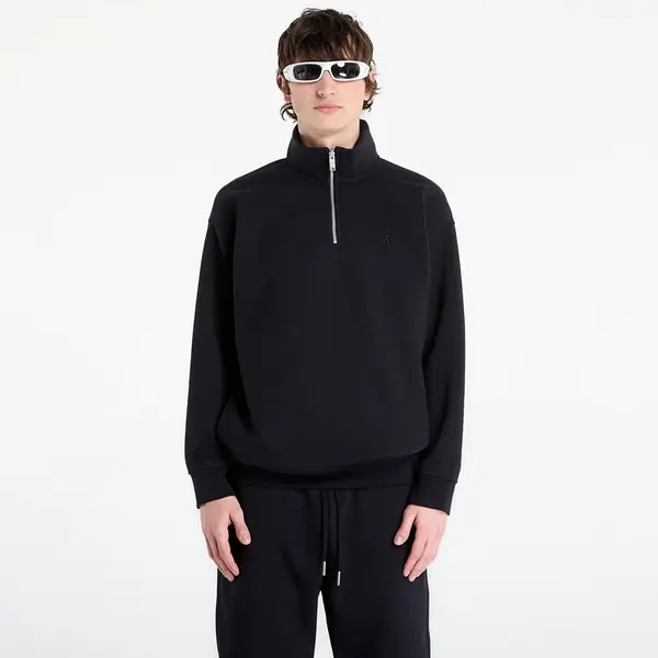 On Mikina On Club Collective 1/4 Zip Black L