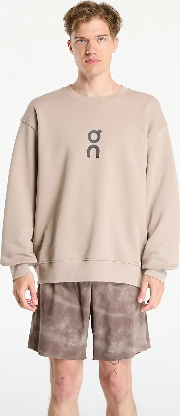 On Mikina On Club Crew Brown M