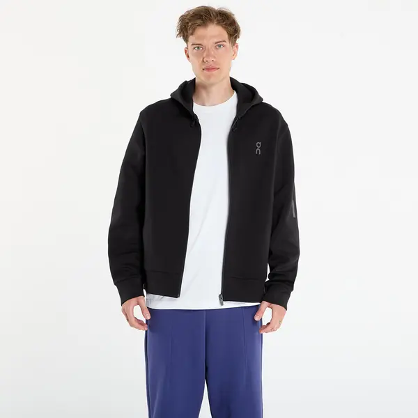 On Mikina On Focus Tech Zip Hoodie Black L