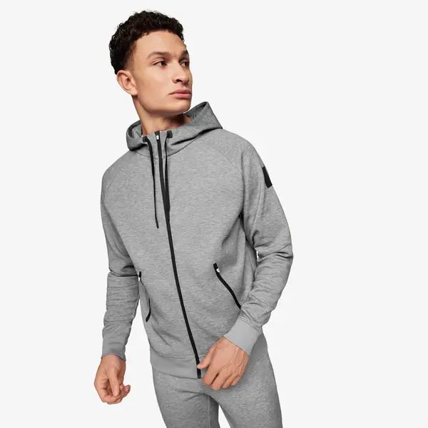 On Mikina On Zipped Hoodie Grey XL