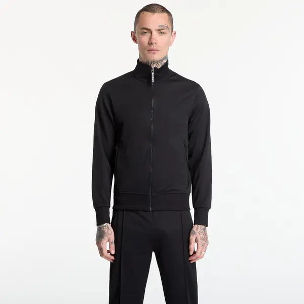 Palm Angels Mikina Palm Angels Back Curved Logo Track Top UNISEX Black/ Off White M
