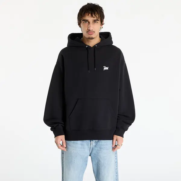Patta Mikina Patta Embroidered Fire Panther Hooded Sweater UNISEX Black M