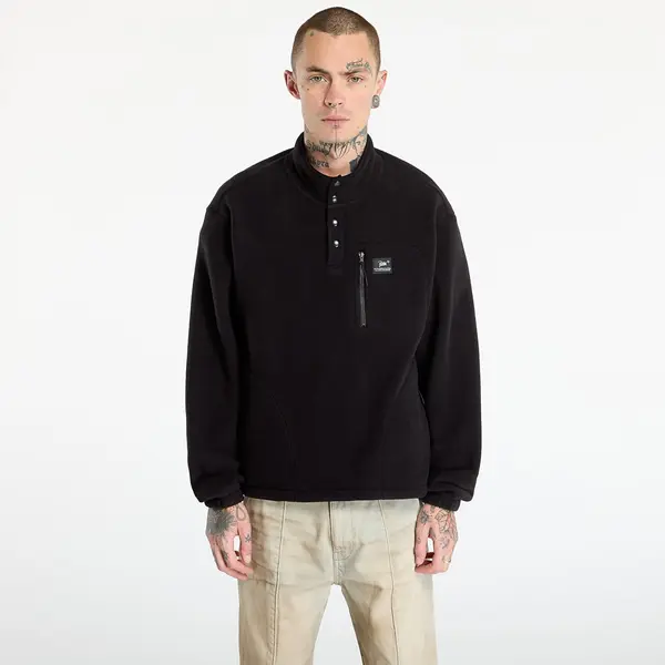 Patta Mikina Patta Sherpa Fleece Overhead UNISEX Black XL