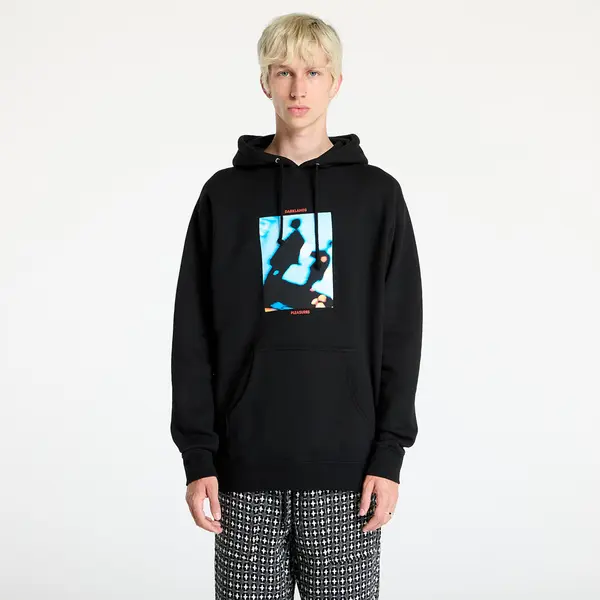 PLEASURES Mikina PLEASURES Darklands Hoodie Black M