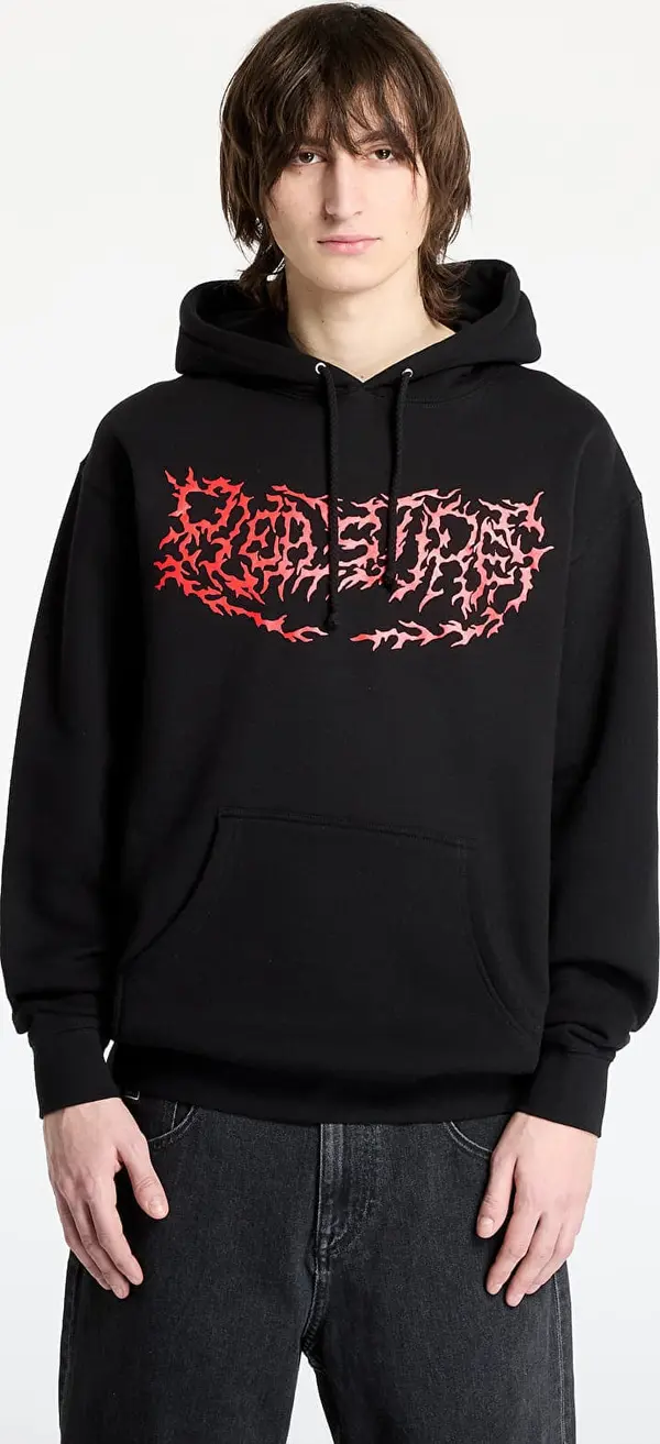PLEASURES Mikina PLEASURES Off Road Hoodie Black S