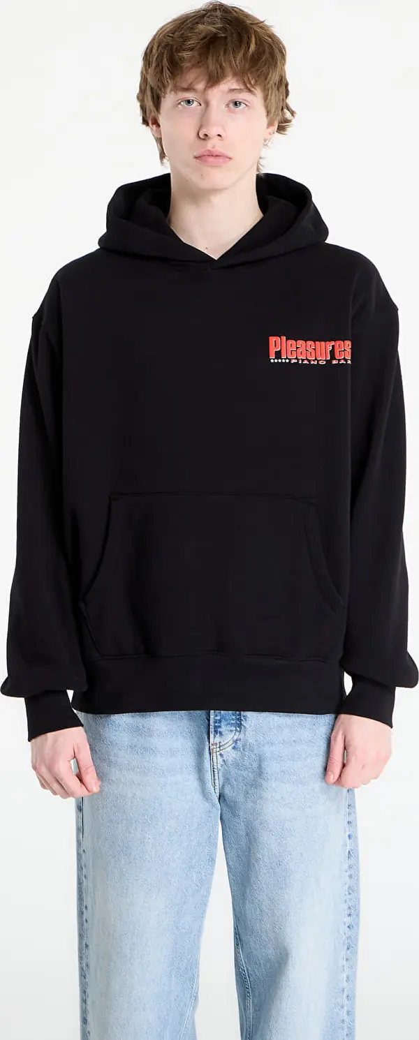 PLEASURES Mikina PLEASURES Piano Bar Hoodie Black XL