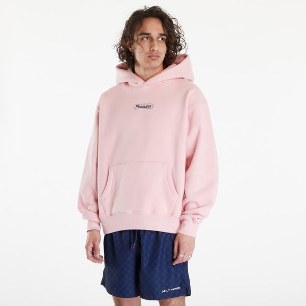 PLEASURES Mikina PLEASURES Puzzle Hoodie Pink XL