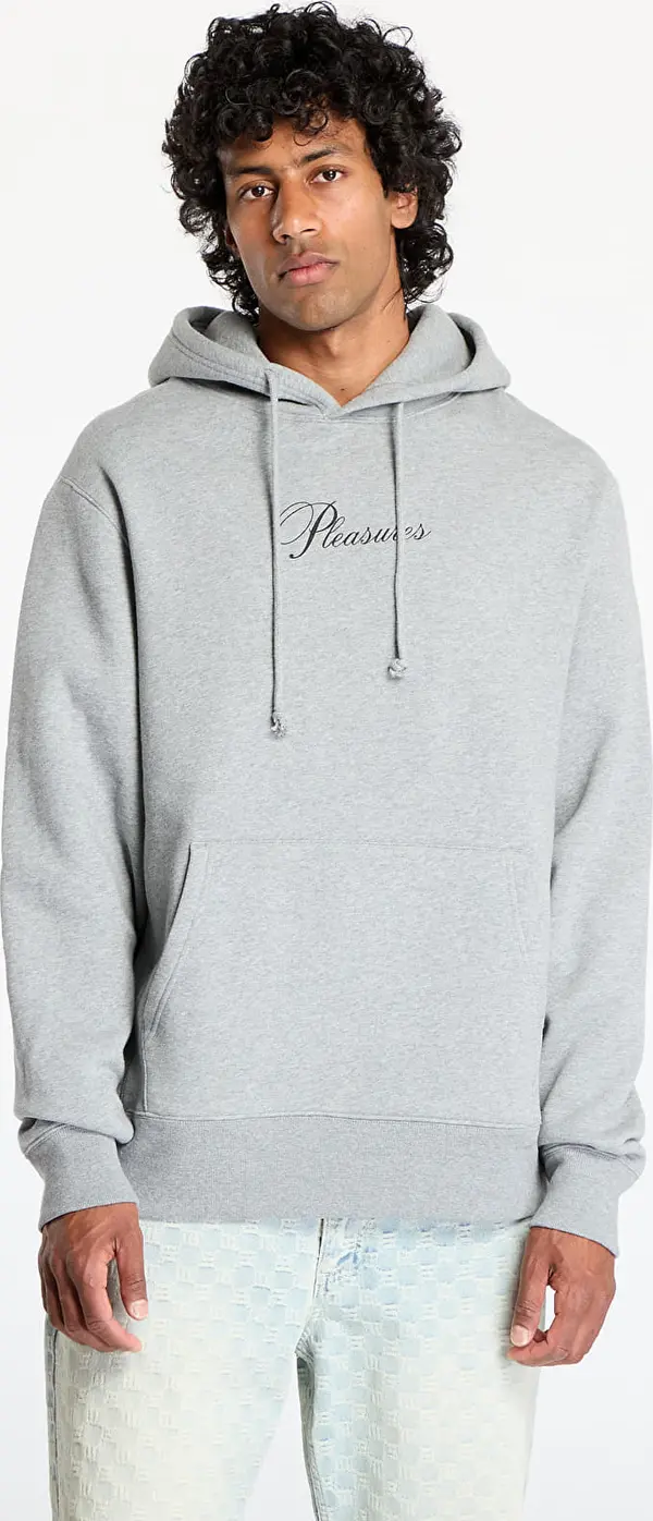 PLEASURES Mikina PLEASURES Symphony Hoodie Heather M