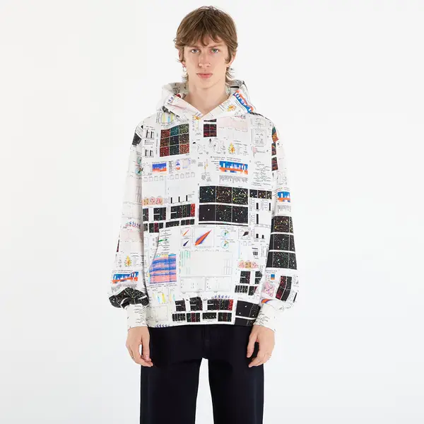 PLEASURES Mikina PLEASURES Textbook Hoodie Multi S