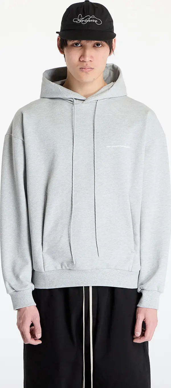Post Archive Faction (PAF) Mikina Post Archive Faction (PAF) 8.0 Hoodie Right Grey XL