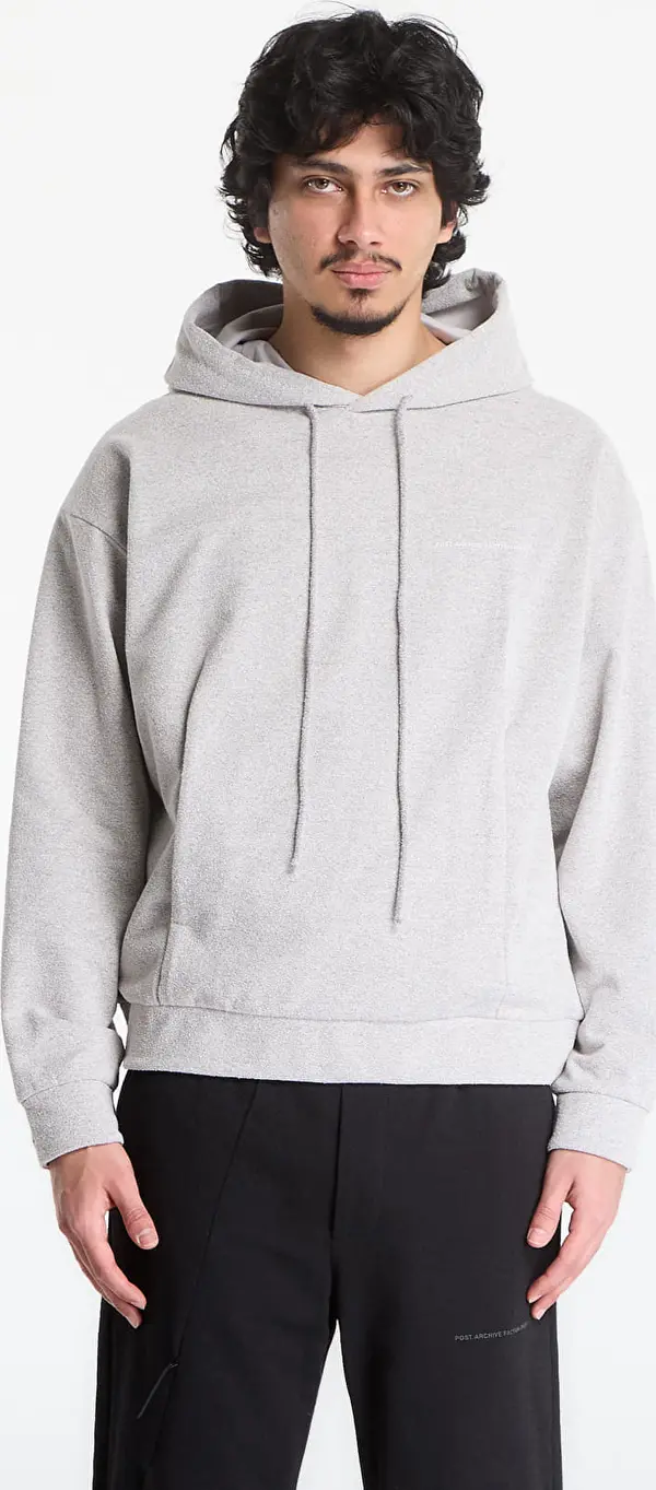 Post Archive Faction (PAF) Mikina Post Archive Faction (PAF) Work Hoodie (Archive) Grey Blended S