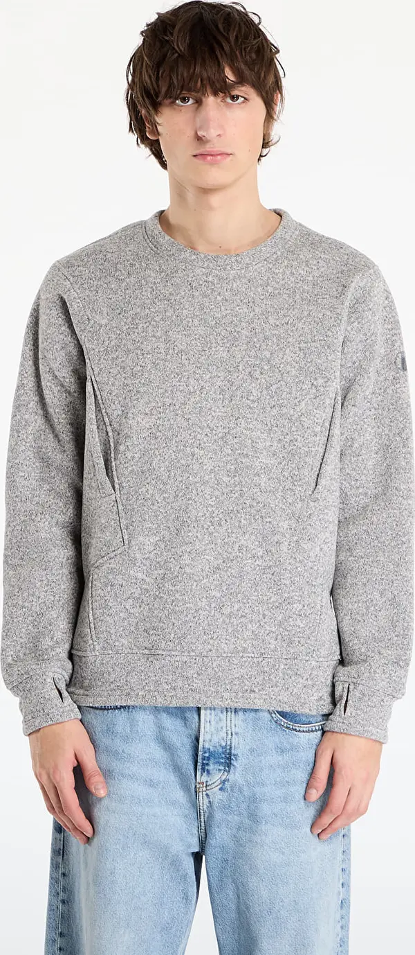 Poutnik by Tilak Mikina Poutnik by Tilak Sage Sweatshirt Grey Melange L
