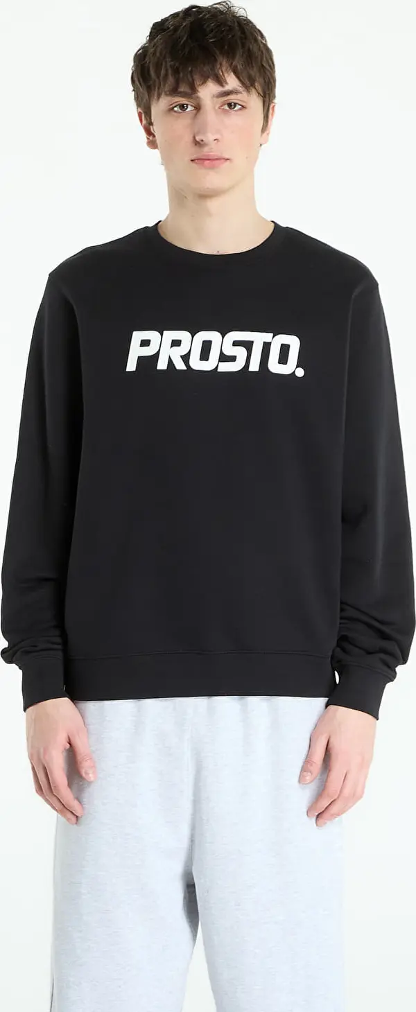 Prosto Mikina Prosto Crewneck Old Logo Black L