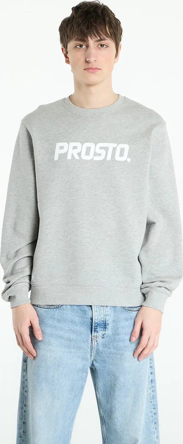 Prosto Mikina Prosto Crewneck Old Logo Gray M
