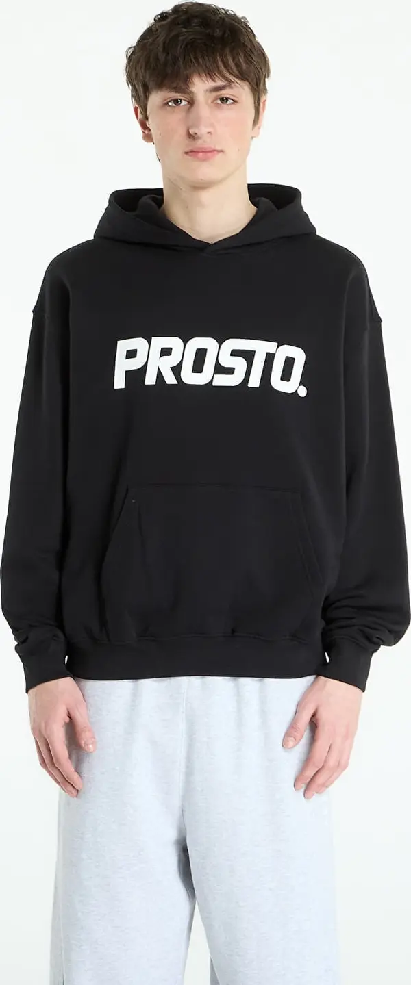 Prosto Mikina Prosto Hoodie Big Log Black L