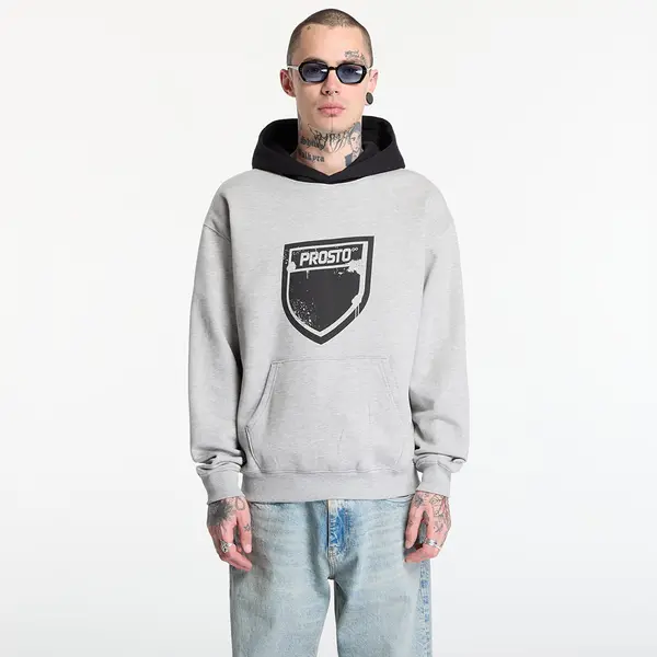 Prosto Mikina Prosto Hoodie Splash Shield Gray XL
