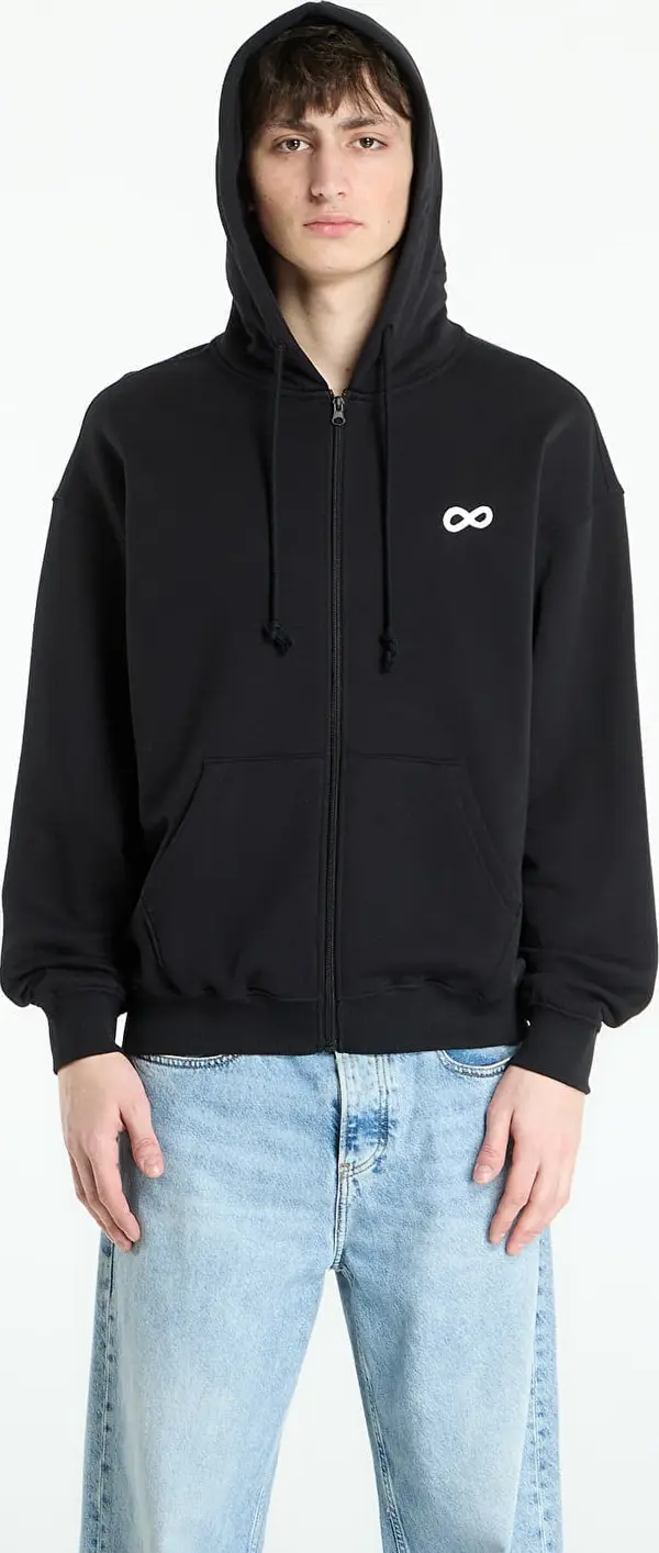 Prosto Mikina Prosto Zip Hoodie Infinity Black L
