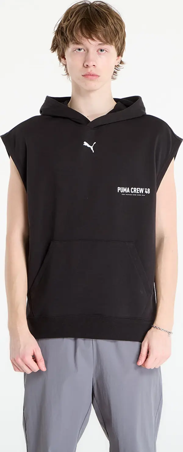 Puma Mikina Puma M Graphics Sleeveless Hoodie Puma Black M